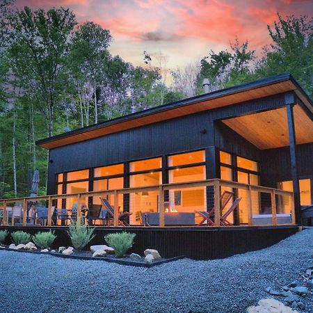 Kallm-Mont-Tremblant Chalet With Hot Tub, Pond & Beach On Private 7Acre Estate Lac-Superieur Kültér fotó